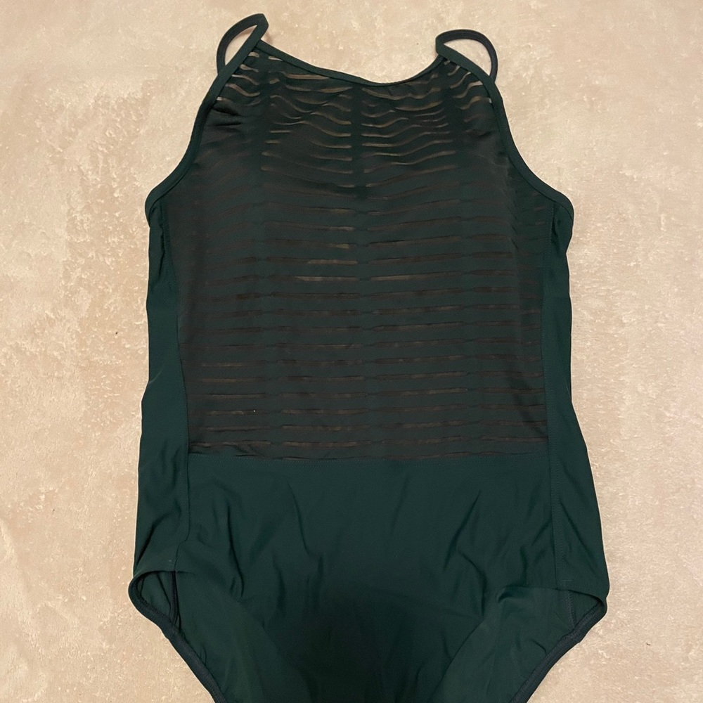 Amoressa by Miraclesuit swimsuit mesh/gold details